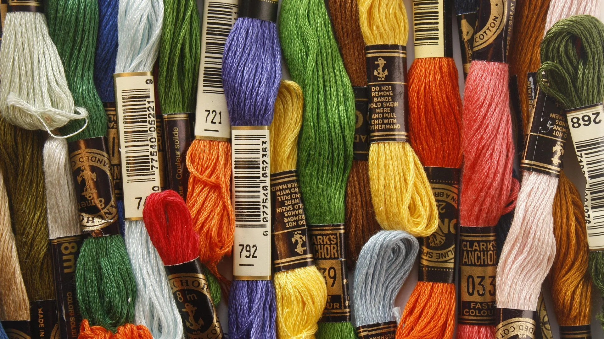 DMC, Anchor and Madeira: A Guide to Cross Stitch Thread
