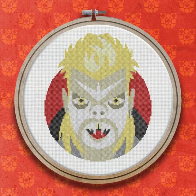 Vampire 1987 cross stitch pattern