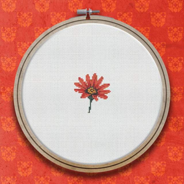 Small Flower cross stitch pattern